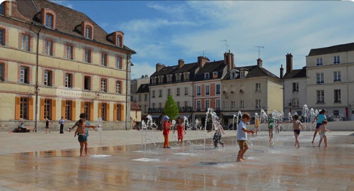 Studio 4 Emplacement Ideal Entre Chateau Et Centre Fontainebleau Exterior foto