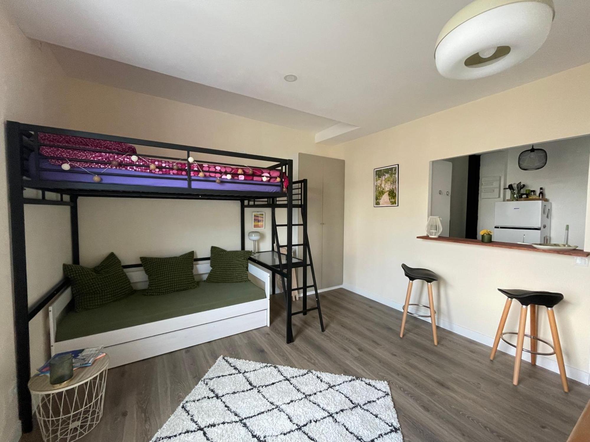 Studio 4 Emplacement Ideal Entre Chateau Et Centre Fontainebleau Exterior foto